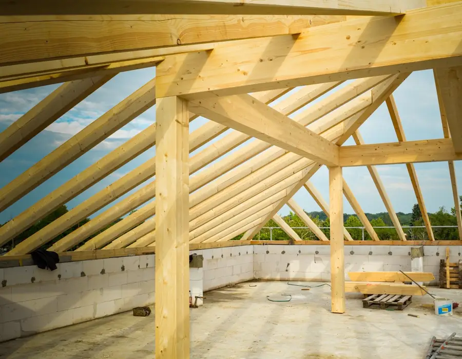 Roof truss framing